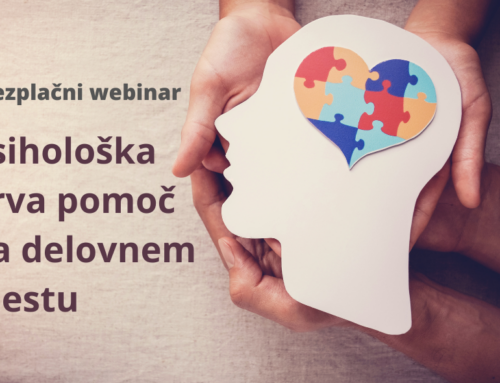 Brezplačni webinar Psihološka prva pomoč na delovnem mestu